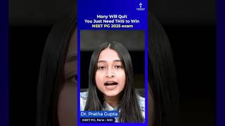 Many Will Quit – You Just Need THIS to Win #shorts #neetpg #inicet #fmge