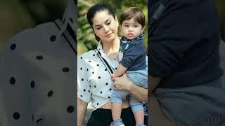 Sunny Leone with her family and husband Daniel Weber #shorts #sunny #sunnyleone #daniel #family