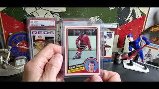 I was sent a vintage hockey card care package + pickups!