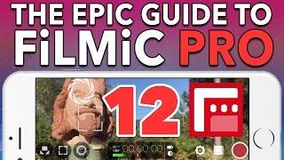 12. Saving Custom Presets - Epic Guide to FiLMiC Pro