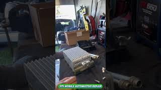 AC Leak Fix Gone Wrong: Wrong Parts Ordered! ! #shorts #autorepair #mobilemechanic
