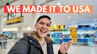 Manila to New York Vlog | Entering USA in 2025