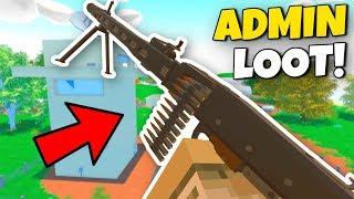 I FOUND ADMIN LOOT IN SHIPPING CONTAINERS! (Modded Unturned #155)