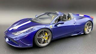 Ferrari 458 Speciale Aperta 1/24 Alpha Model Full Build Step by Step