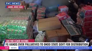 FG Hands Over Palliatives To Ondo State Govt For Distribution