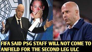 FIFA PRESIDENT BANS PSG STAFF FROM ANFIELD AFTER SHOCKING POST-MATCH INCIDENT AGAINST LIVERPOOL!