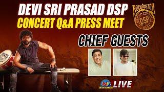 Devi Sri Prasad DSP Concert  Press Meet | Dil Raju | Harish Shankar || @NTVENT