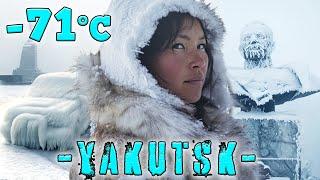 LIFE IN YAKUTSK, THE COLDEST AND MOST FREEZING CITY IN THE WORLD! THEY TRYING TO SURVIVE AT -71°C !