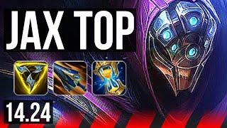 JAX vs FIORA (TOP) | 10/0/5, Legendary | KR Challenger | 14.24