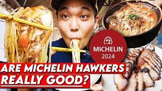 I Tried ALL New Michelin Hawker Stalls in Singapore