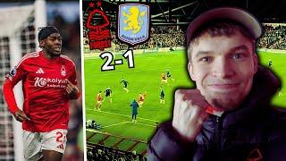 93RD MINUTE SCENES SEND FOREST 4TH!! | Nottingham Forest 2-1 Aston Villa VLOG