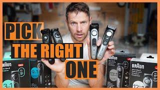 Braun All-in-One Trimmers- 3/5/7/9 Series (tested, compared, reviewed)