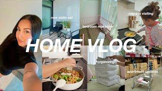 PRODUCTIVE VLOG: I'm back! life update, new furniture + room makeover, organize & clean *motivation*