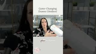 Game Changing Drawer Organizers- product recommendations from a pro organizer coach  #proorganizers