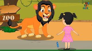 Animal Names in Punjabi with Noor and Fateh | Punjabi Animal Rhymes | Learn Animal Names For Kids