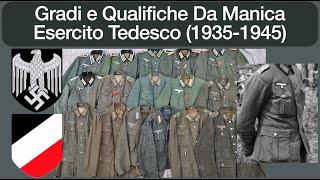 Gradi e Qualifiche Esercito Tedesco (1935-1945) - Manica