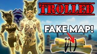 2 Gold Curses Trolled with FAKE MAP - Sea of Thieves