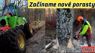 Nový porast/Začíname s jednou novou pneumatikou/Orvex LT 100 a Zetor Proxima/@AmlesOrvexLT100