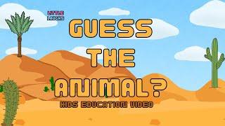 Guess the animals name?| Little laughs| kids education