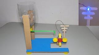 Easy science project working model - Hydro generator