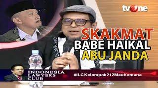 Babe Haikal Skakmat Abu Janda di Forum ILC TVONE