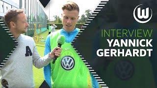 Letzten Sekunden gegen Schalke | Interview mit Yannick Gerhardt | VfL Wolfsburg