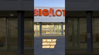 Big Lots Has OFFICIALLY closed | The Final Day #biglots #shortsvideo #shorts #shortsviral