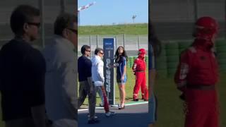 Ajith Kumar Morning️Walk on Race Track Calm Before the Speed!#Ajith #AjithKumar #Ak #thala #Ak64