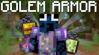 GOLEM ARMOR! CraftersMC Skyblock #4