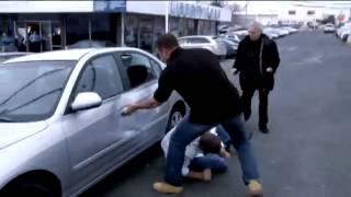 Charlie Haas attacks BJ Whitmer at Liberty Ford