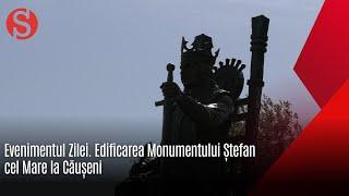 Inaugurarea monumentului Ștefan cel Mare și Sfânt în orașul Căușeni