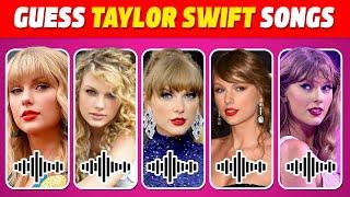 Guess 50 Taylor Swift songs | Guess the song quiz | Taylor Swift Songs Quiz 2025 | Swiftie quiz