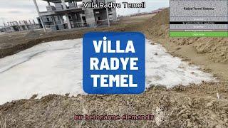 Villa Radye Temeli ||Betonarme Temel Yapımı