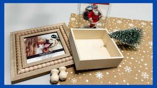 Christmas Scene Shadow Box || Christmas DIY || Just 1 Quick Craft