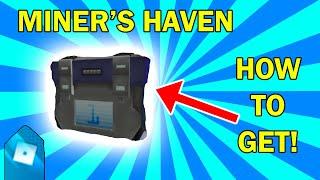 How to get Aj Striker's Crate in Miner's haven - ROBLOX Metaverse event (Week 1)