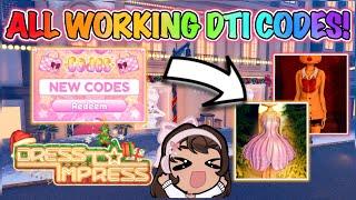 *NEW* ALL WORKING CODES IN DRESS TO IMPRESS!