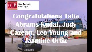 CONGRATULATIONS Talia Abrams-Kudal, Leo Young, Judy Cazeau, and Jasmine Ortiz!