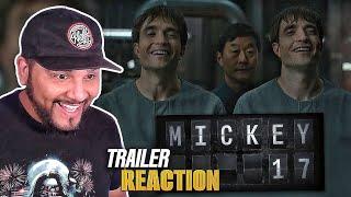 *MULTIPLE PATTINSONS!!??* Mickey 17 (2025) *OFFICIAL TRAILER REACTION* Bong Joon Ho