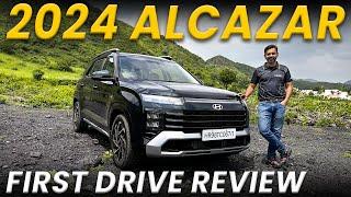 Hyundai Alcazar First Drive Impression | Rear Seat Comfort, Ride, Turbo-petrol DCT Powertrain