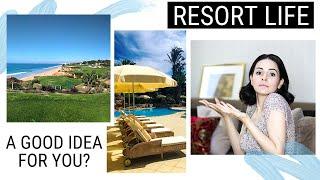 WHY WE MOVED in a RESORT in Portugal - is this a good choice for you?