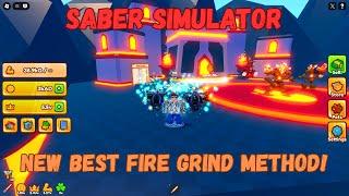 Saber Simulator | NEW BEST FIRE GRIND METHOD
