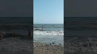 Лермонтово 2025 море штормит