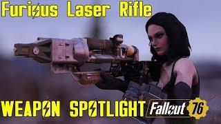 Fallout 76: Weapon Spotlights: Furious Laser Rifle