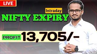 Nifty Expiry / Profit 13.7K+ / 17-10-2024