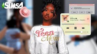 *new lp*  Teen Mom's Life in a Hotel | The Sims 4 LP: Episode 1