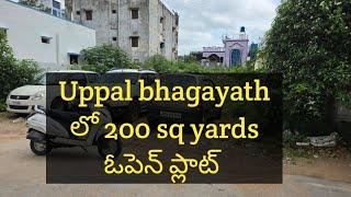 Sold Out Open Plot For Sale Uppal Bhagayath️9848056507