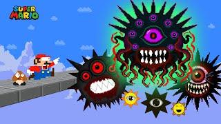 Super Hard Escape Challenge - Mario collect all Sprunki Mr Sun Phase in Super Mario Bros