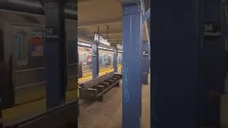 NYC Subway 7th Ave IRT Suspended