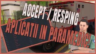 ACCEPT/RESPING APLICATII IN PARAMEDIC PE B-HOOD