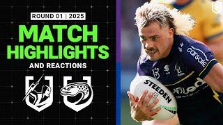 2025 NRL Match Reactions and Highlights | Storm v Eels  | Round 1, 2025